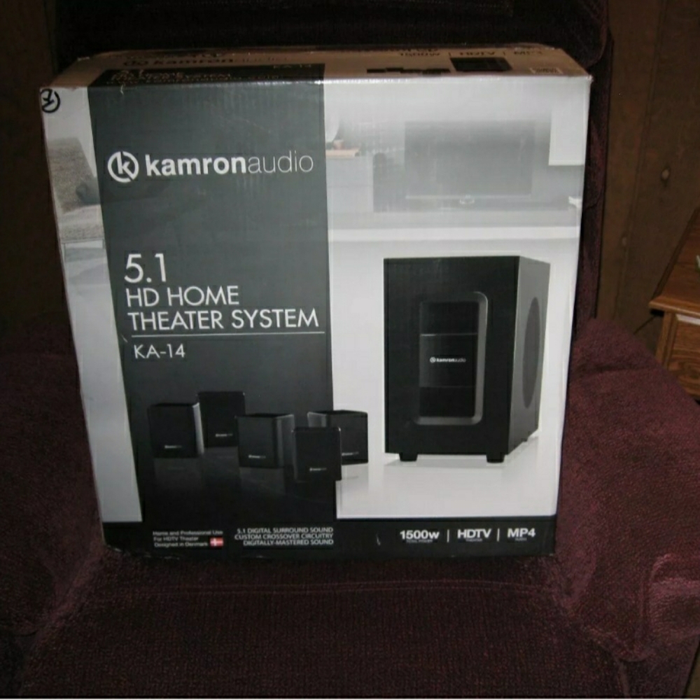New Kamron Audio 5.1 KA-14 Surround Sound System